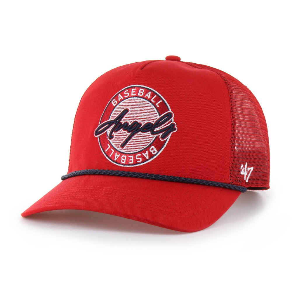 Los Angeles Angels Promenade Hitch Adjustable Hat Red | 47 brand