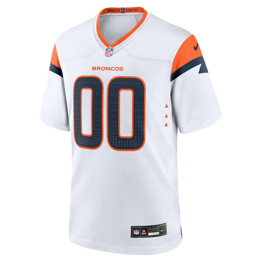 Denver Broncos Mile High Collection Custom Game Jersey - White