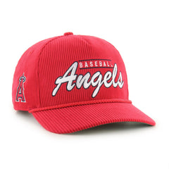 Los Angeles Angels Corduroy Hitch Adjustable Hat Red | 47 brand