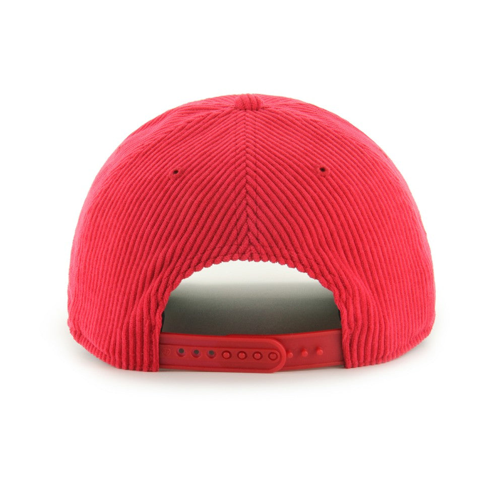 Los Angeles Angels Corduroy Hitch Adjustable Hat Red | 47 brand