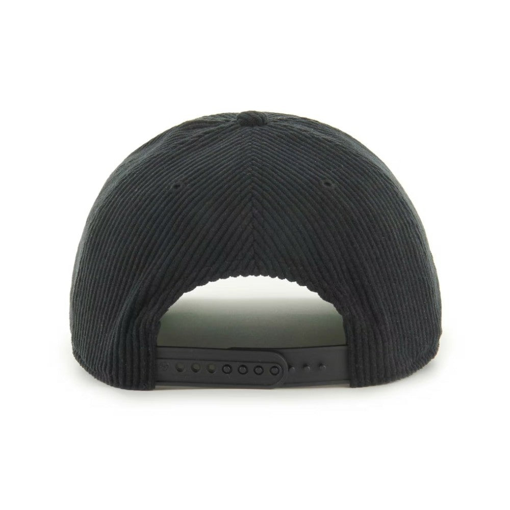 Chicago White Sox Corduroy Hitch Adjustable Hat Black | 47 brand