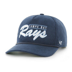 Tampa Bay Rays Corduroy Hitch Adjustable Hat Navy | 47 brand