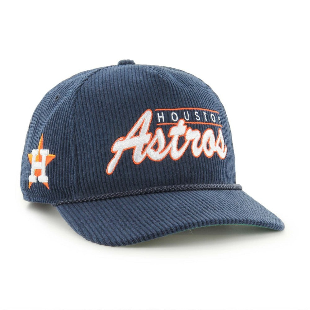 Houston Astros Corduroy Hitch Adjustable Hat Navy | 47 brand