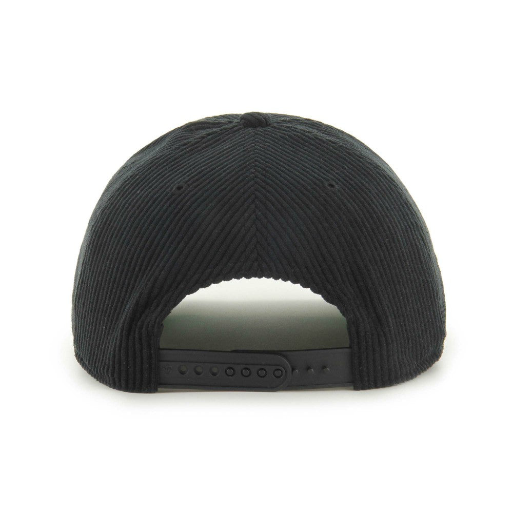 Miami Marlins Corduroy Hitch Adjustable Hat Black | 47 brand