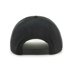 Miami Marlins Corduroy Hitch Adjustable Hat Black | 47 brand