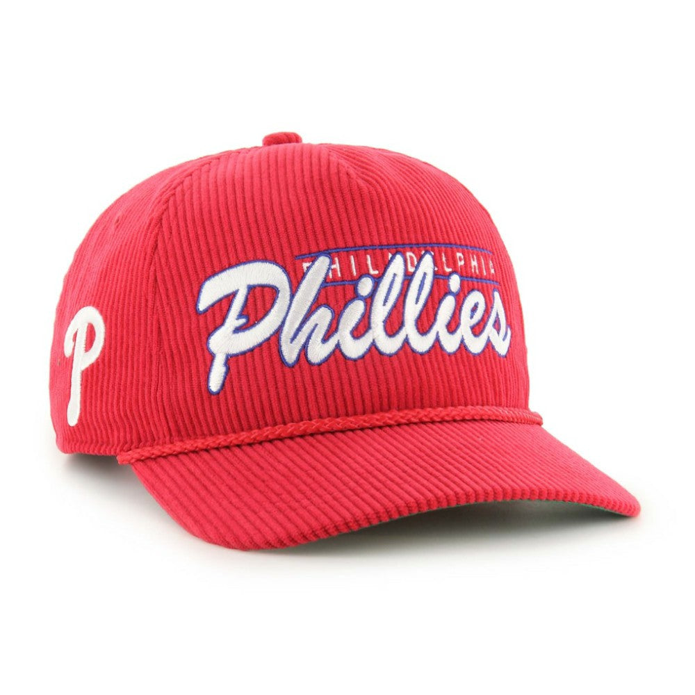 Philadelphia Phillies Corduroy Hitch Adjustable Hat Red | 47 brand
