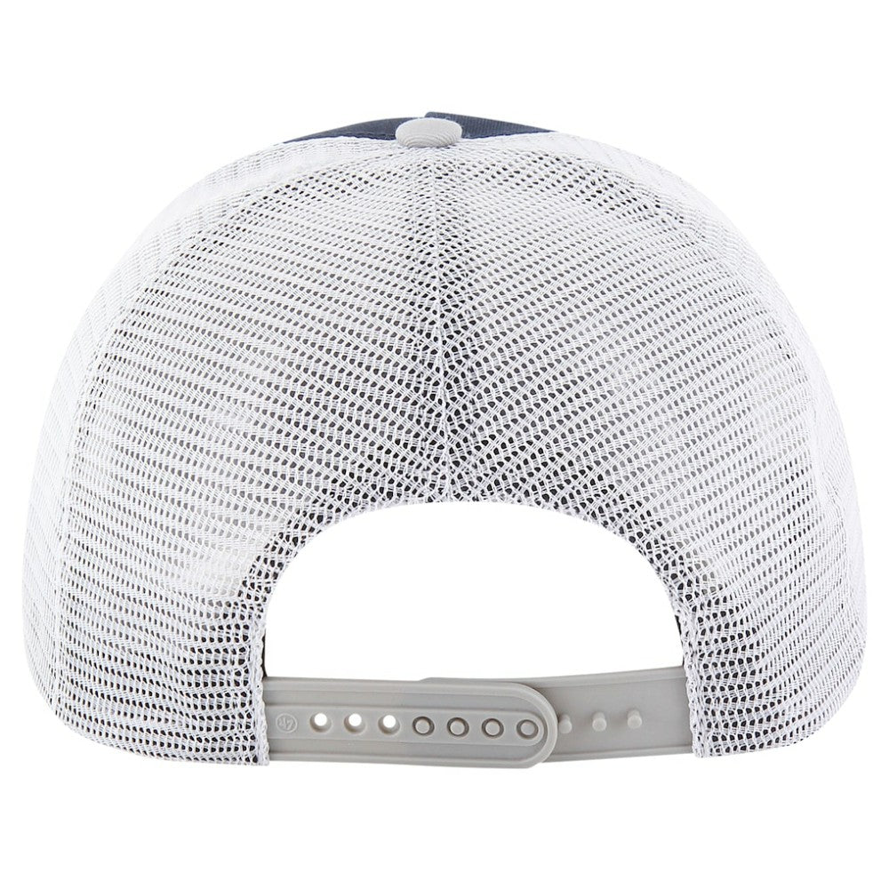 New York Yankees Gridiron Super Stripe Relaxed Trucker Hitch Adjustable Hat Navy | 47 brand