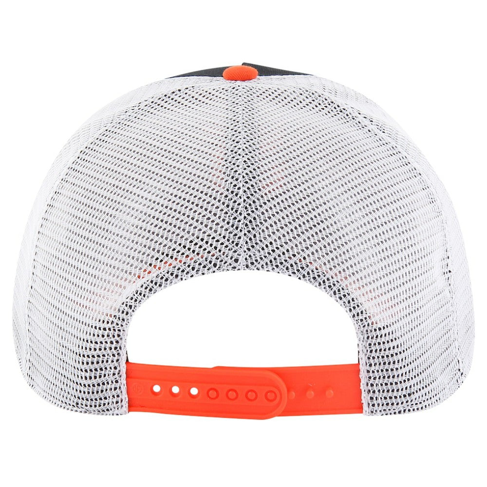 San Francisco Giants Gridiron Super Stripe Relaxed Trucker Hitch Adjustable Hat Black | 47 brand