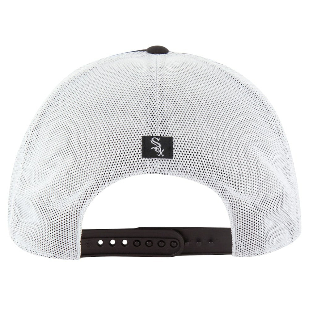 Chicago White Sox Downburst Trucker Adjustable Hat Black | 47 brand