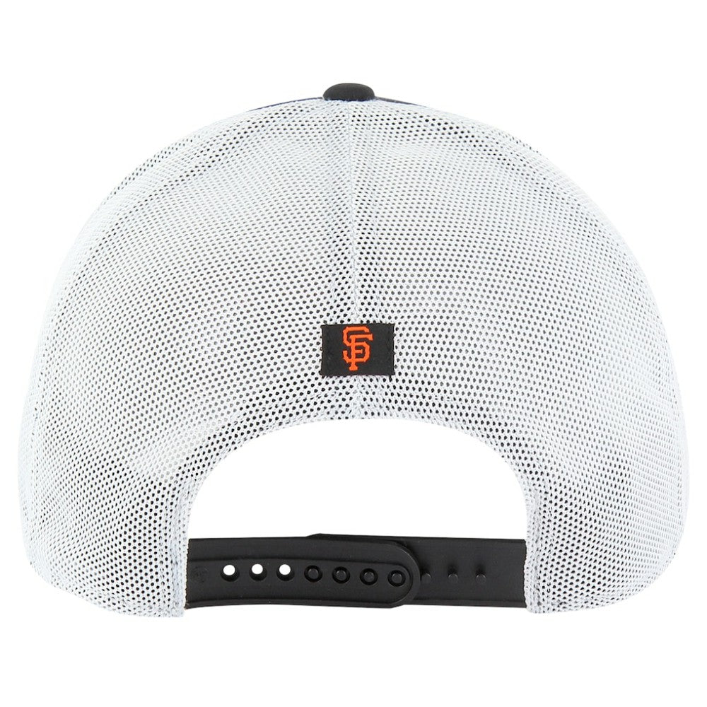San Francisco Giants Downburst Trucker Adjustable Hat Black | 47 brand
