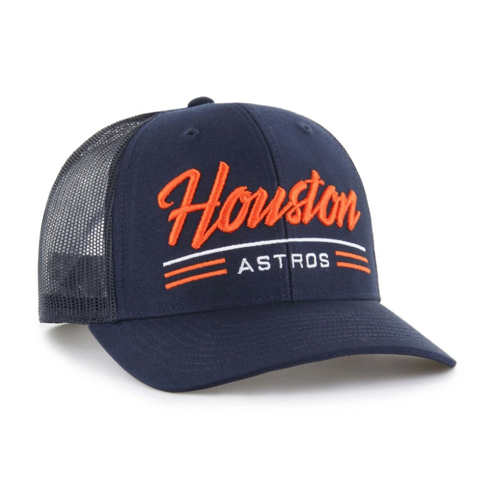 Houston Astros Garner Trucker Adjustable Hat Navy | 47 brand