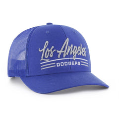 Los Angeles Dodgers Garner Trucker Adjustable Hat Royal | 47 brand