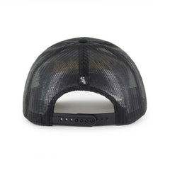 Chicago White Sox Garner Trucker Adjustable Hat Black | 47 brand
