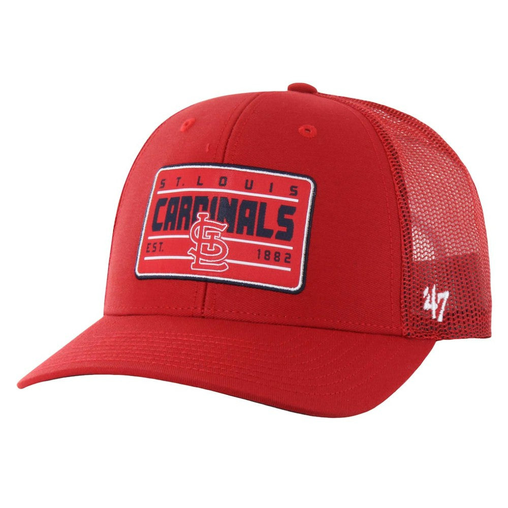 St. Louis Cardinals Hardline Trucker Adjustable Hat Red | 47 brand