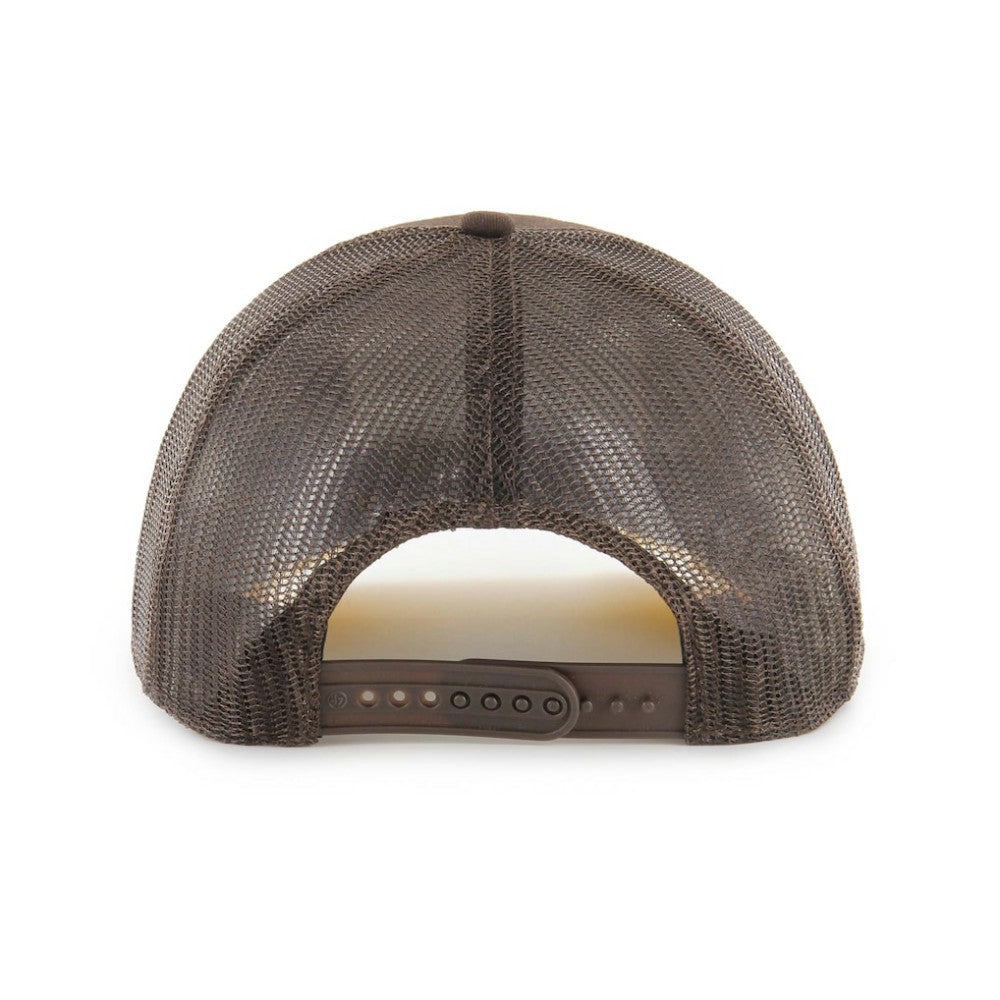 San Diego Padres Hardline Trucker Adjustable Hat Brown | 47 brand