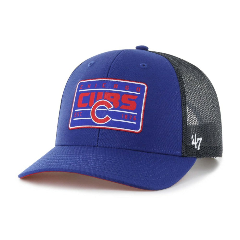 Chicago Cubs Hardline Trucker Adjustable Hat Royal | 47 brand