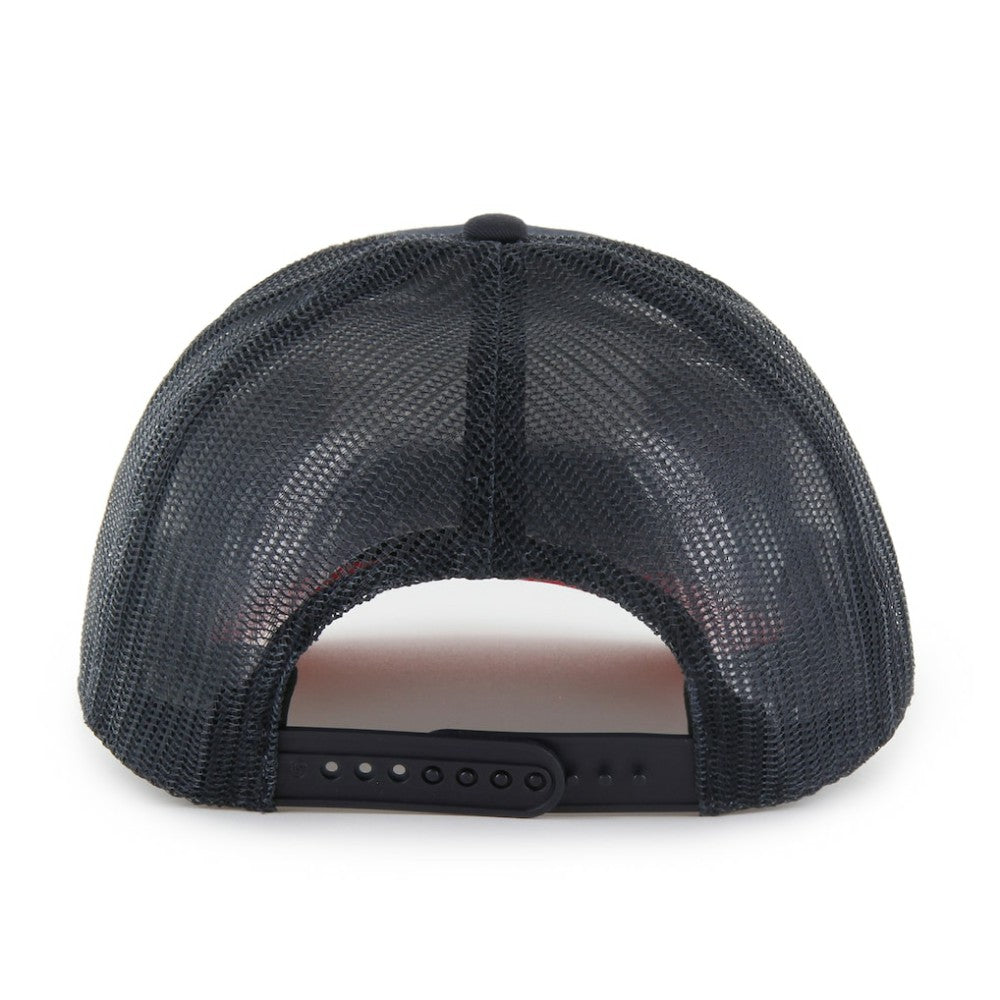 Atlanta Braves Hardline Trucker Adjustable Hat Navy | 47 brand