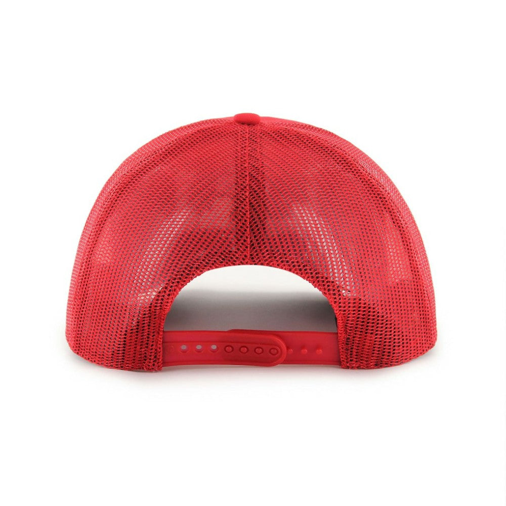 Cincinnati Reds Hardline Trucker Adjustable Hat Red | 47 brand