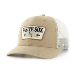 Chicago White Sox Ridgewood Trucker Adjustable Hats Khaki | 47 brand