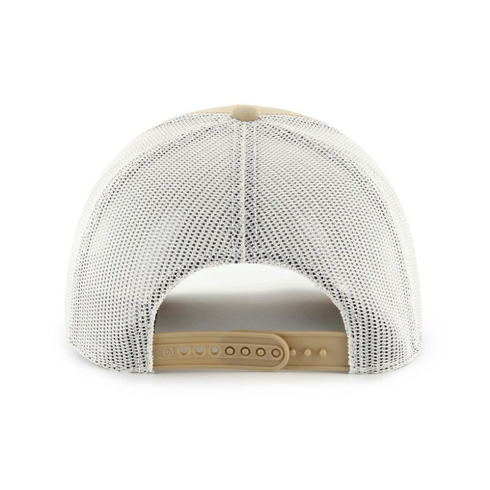 Chicago Cubs Ridgewood Trucker Adjustable Hats Khaki | 47 brand