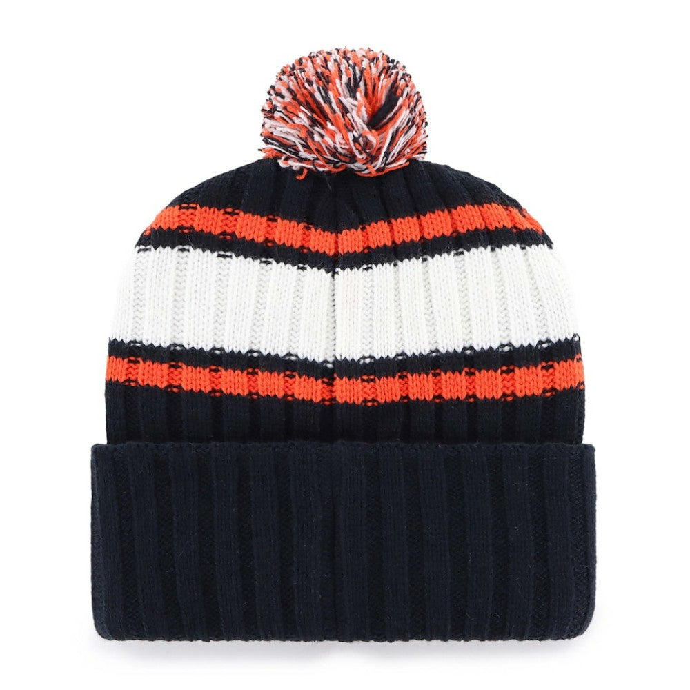 Houston Astros Plateau Cuffed Knit Hat with Pom Navy | 47 brand