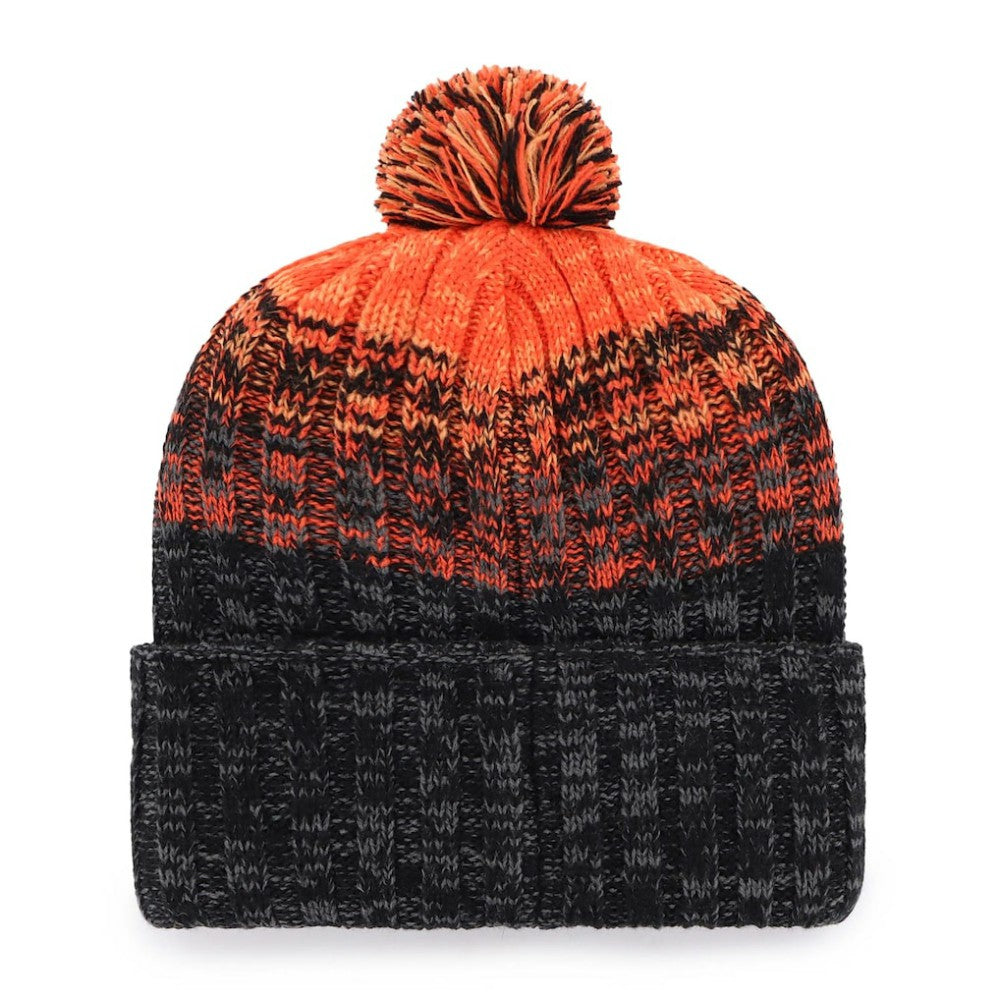 San Francisco Giants Cascade Cuffed Knit Hat with Pom Black | 47 brand