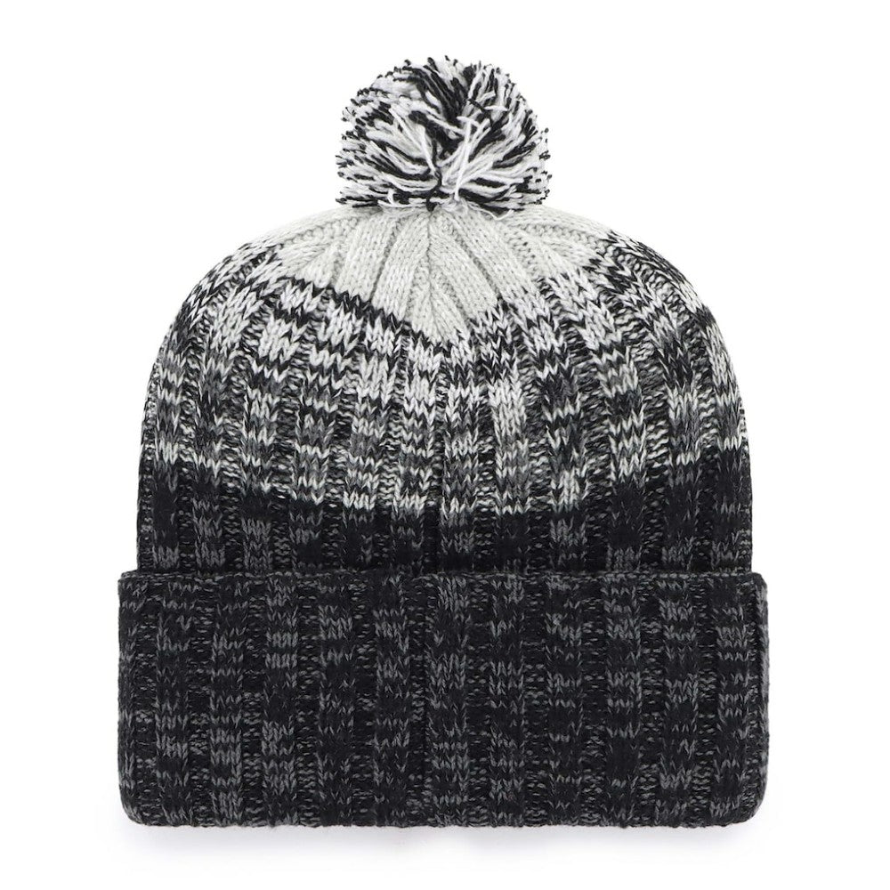 Chicago White Sox Cascade Cuffed Knit Hat with Pom Black | 47 brand