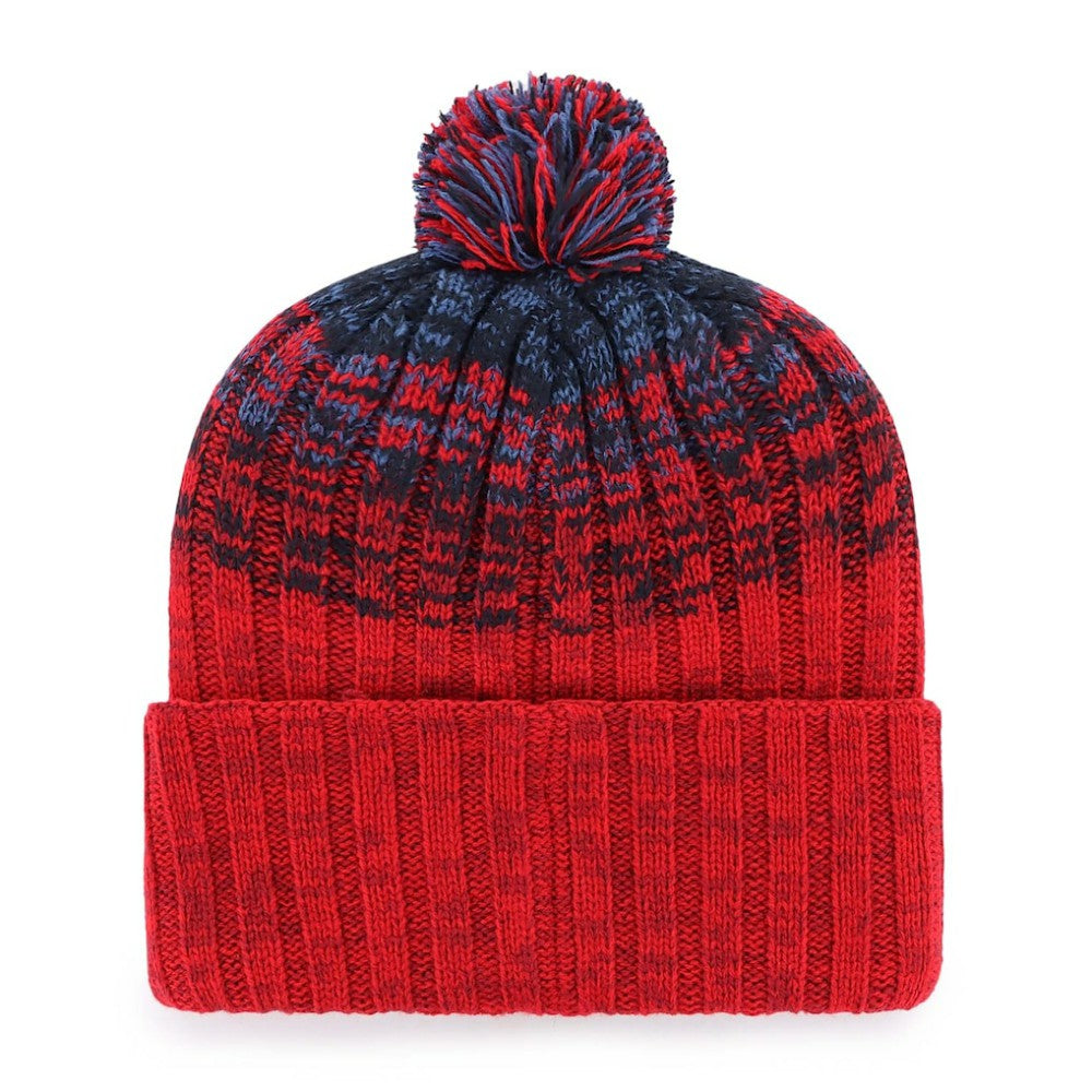 St. Louis Cardinals Cascade Cuffed Knit Hat with Pom Red | 47 brand