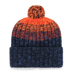 Detroit Tigers Cascade Cuffed Knit Hat with Pom Navy | 47 brand