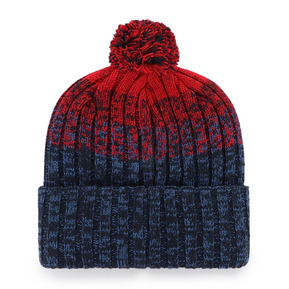 Boston Red Sox Cascade Cuffed Knit Hat with Pom Navy | 47 brand