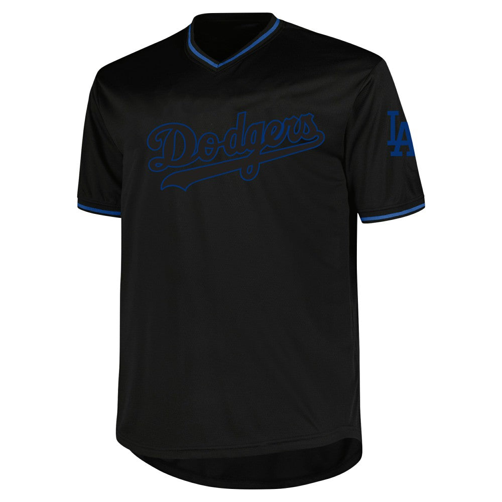 Los Angeles Dodgers Profile Big & Tall Pop Fashion Jersey Black