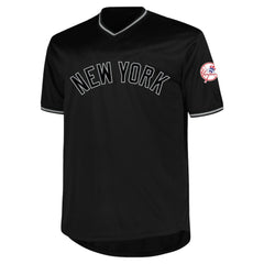New York Yankees Profile Big & Tall Pop Fashion Jersey Black
