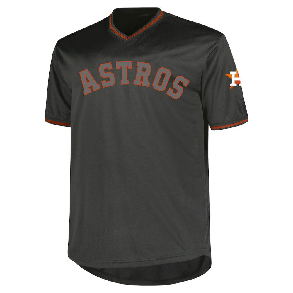 Houston Astros Profile Big & Tall Pop Fashion Jersey Charcoal