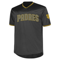 San Diego Padres Profile Big & Tall Pop Fashion Jersey Charcoal