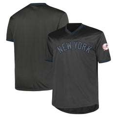 New York Yankees Profile Big & Tall Pop Fashion Jersey Charcoal