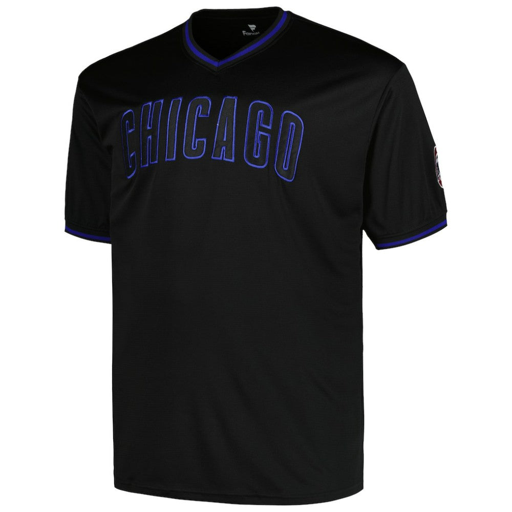 Chicago Cubs Profile Big & Tall Pop Fashion Jersey Black