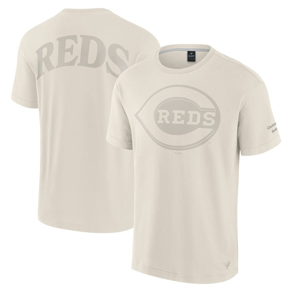 Cincinnati Reds Elements Iconic T-Shirt Cream
