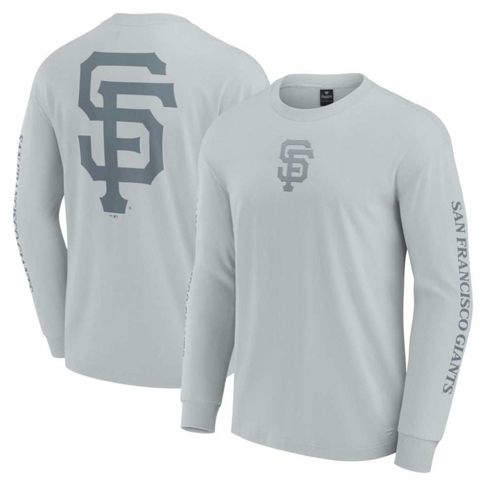 San Francisco Giants Elements Strive Long Sleeve T-Shirt Gray