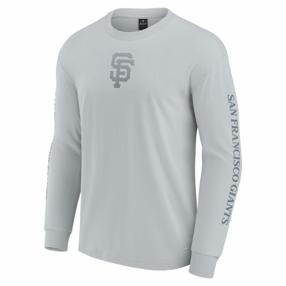 San Francisco Giants Elements Strive Long Sleeve T-Shirt Gray