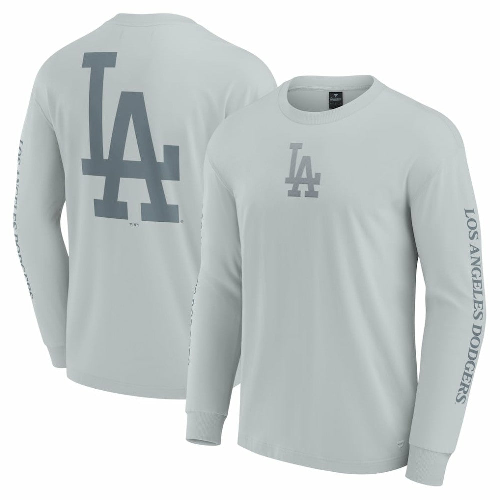 Los Angeles Dodgers Elements Strive Long Sleeve T-Shirt Gray