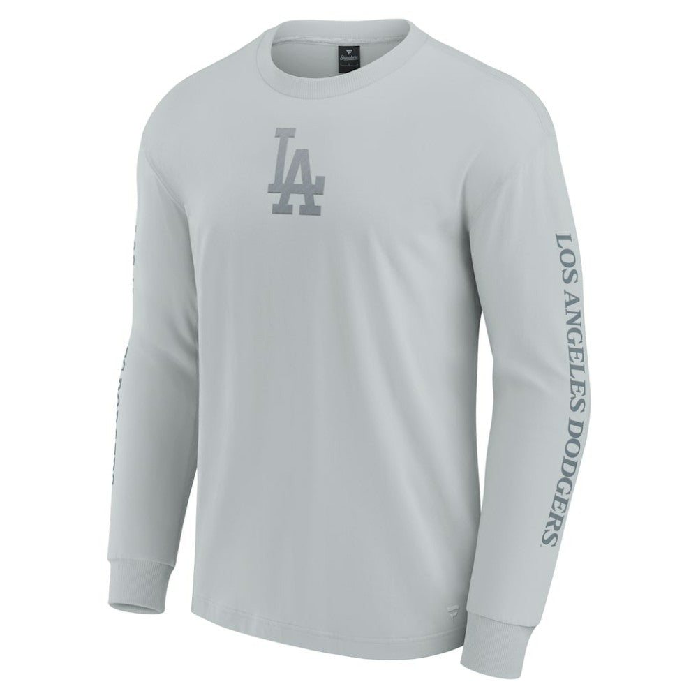 Los Angeles Dodgers Elements Strive Long Sleeve T-Shirt Gray