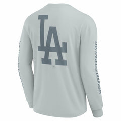 Los Angeles Dodgers Elements Strive Long Sleeve T-Shirt Gray