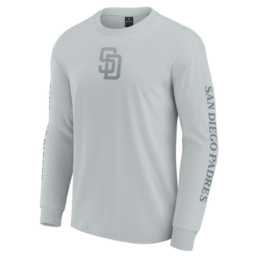 San Diego Padres Elements Strive Long Sleeve T-Shirt Gray