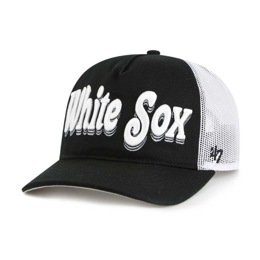 Chicago White Sox Women's Biloxi Hitch Adjustable Hat Black | 47 brand