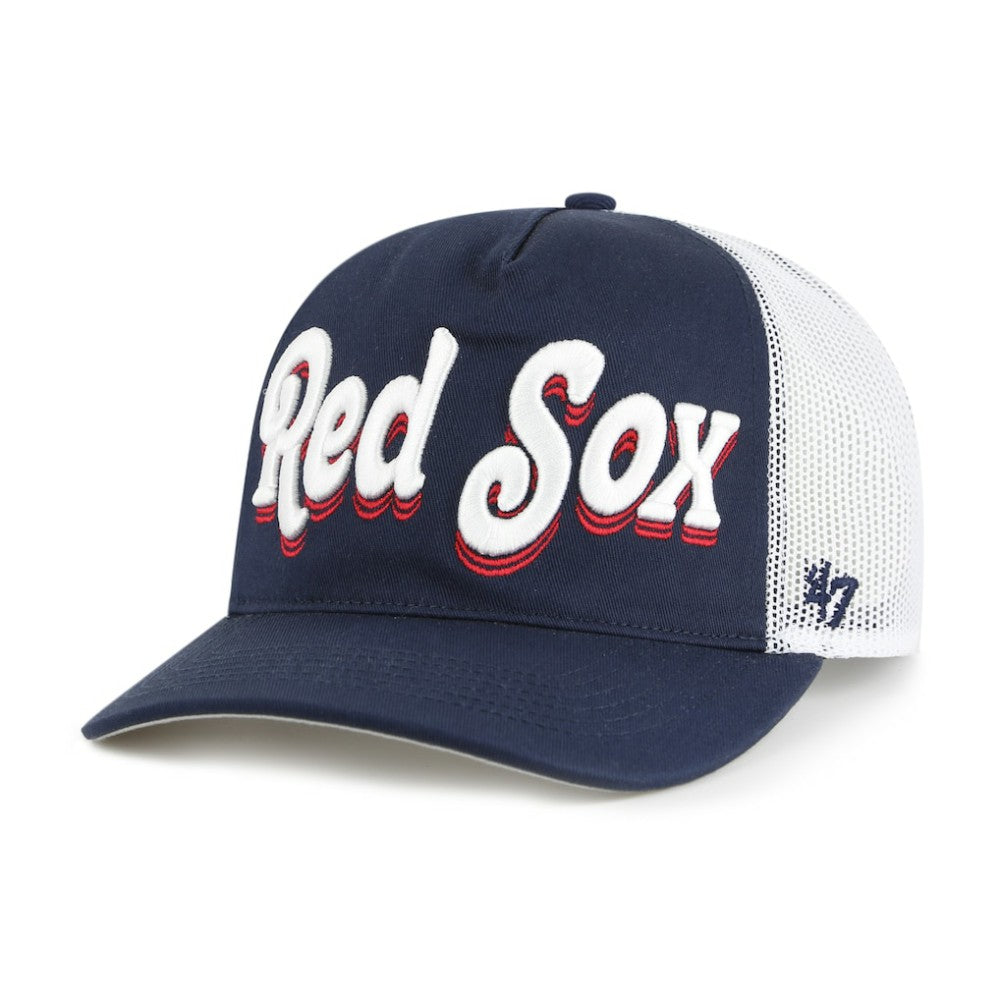 Boston Red Sox Women's Biloxi Hitch Adjustable Hat Navy | 47 brand