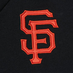 San Francisco Giants Head Coach Pullover Hoodie Orange/Black | Mitchell & Ness