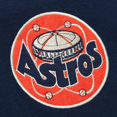 Houston Astros Cooperstown Collection Legendary Raglan Slub Henley 3/4-Sleeve T-Shirt Navy | Mitchell & Ness