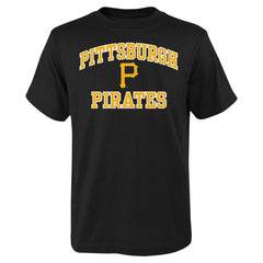 Pittsburgh Pirates Youth Heart & Soul T-Shirt Black