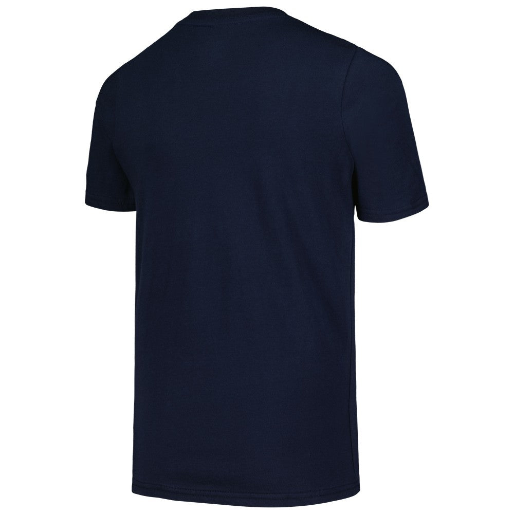Cleveland Guardians Youth Heart & Soul T-Shirt Navy