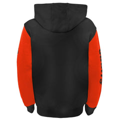 San Francisco Giants Youth Postcard Full-Zip Hoodie Jacket Black/Orange